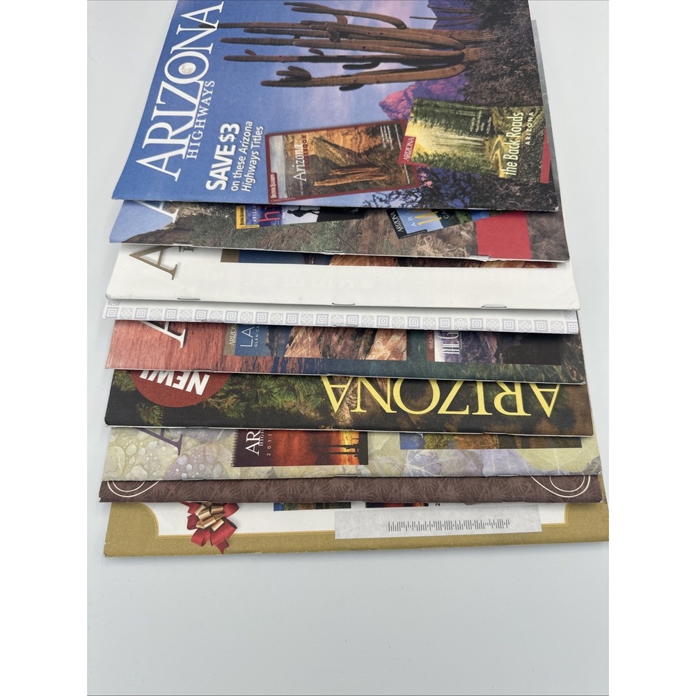 ARIZONA HIGHWAYS Magazine Lot of 9 2010 (Apr-Dec) Beautiful Photos & Articles - Picture 11 of 11